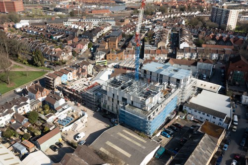Crane over Bristol